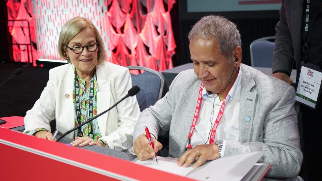 Banco La Nación Argentina (BNA) et UNI Global Union signent un accord mondial sur les droits des travailleurs