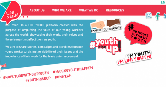 UNI Jovenes lanza UNI Yeah! en el Dia Internacional de la Juventud