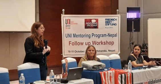 Atelier de suivi du programme de mentorat d'UNI au Népal
