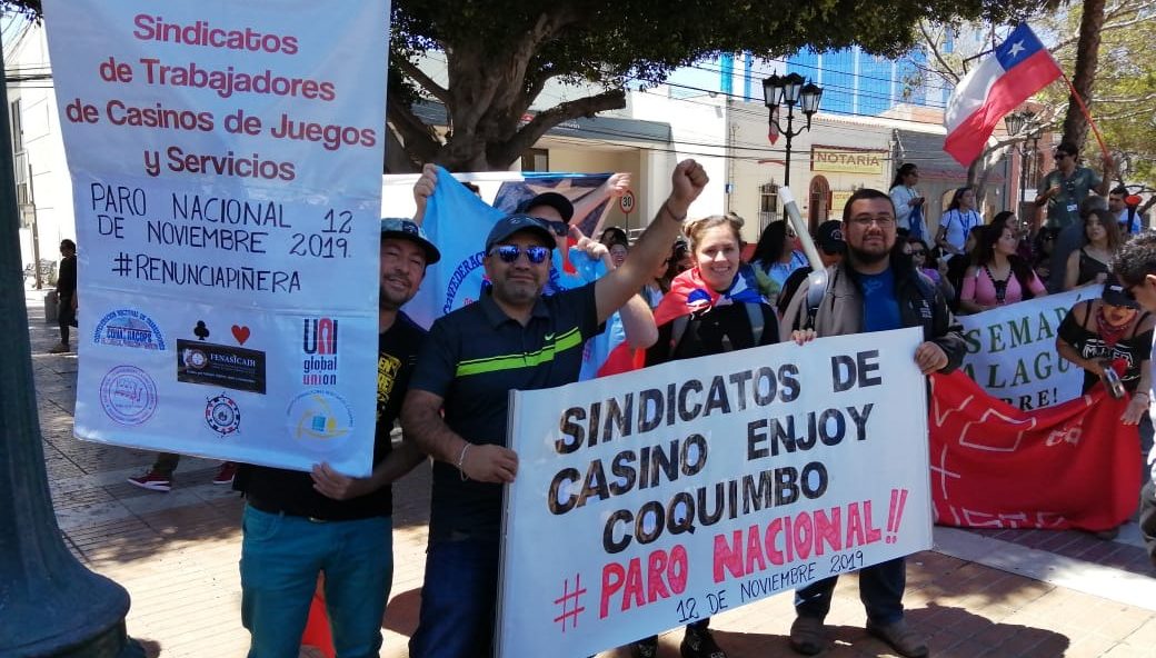 Chile: Lxs trabajadorxs de Casinos y Hoteles logran acuerdo con Enjoy