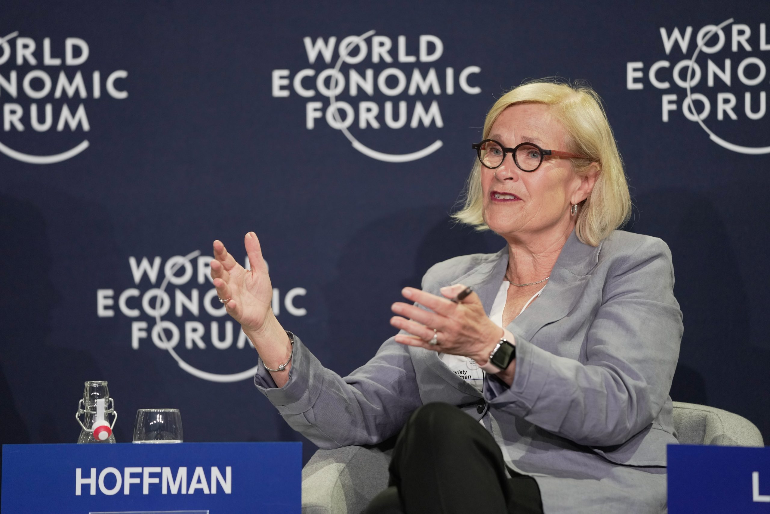 La négociation collective pour le bien commun - Christy Hoffman porte le message d'UNI au Forum économique mondial de Davos 