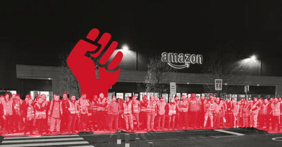 UNI: "Amazons taktik för att knäcka fackföreningar visas återigen upp för världen att titta på"