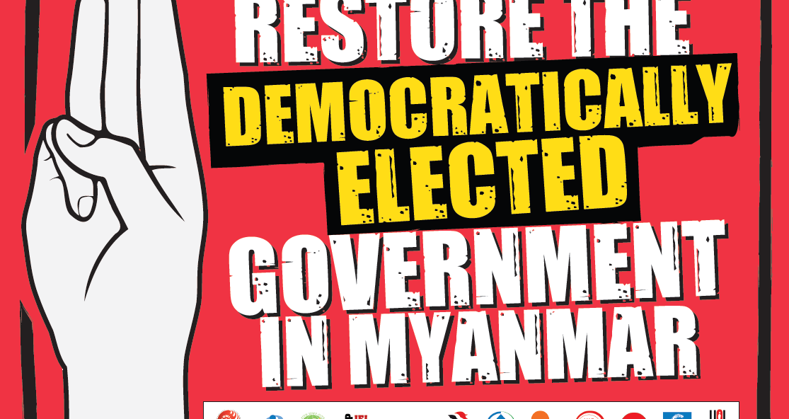 Déclaration du groupement Global Unions à l'occasion du deuxième anniversaire du coup d'État militaire au Myanmar