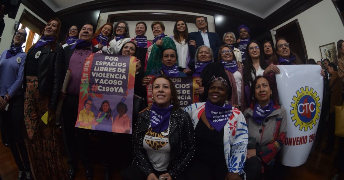 Colombia da un paso histórico rumbo a la ratificación del Convenio 190 de la OIT