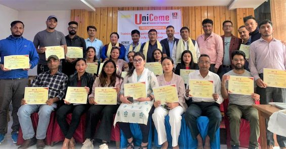 COMMERCE ORGANIZERS AND UNION LEADERS IN NEPAL GET A BOOST IN ORGANIZING SKILLS
