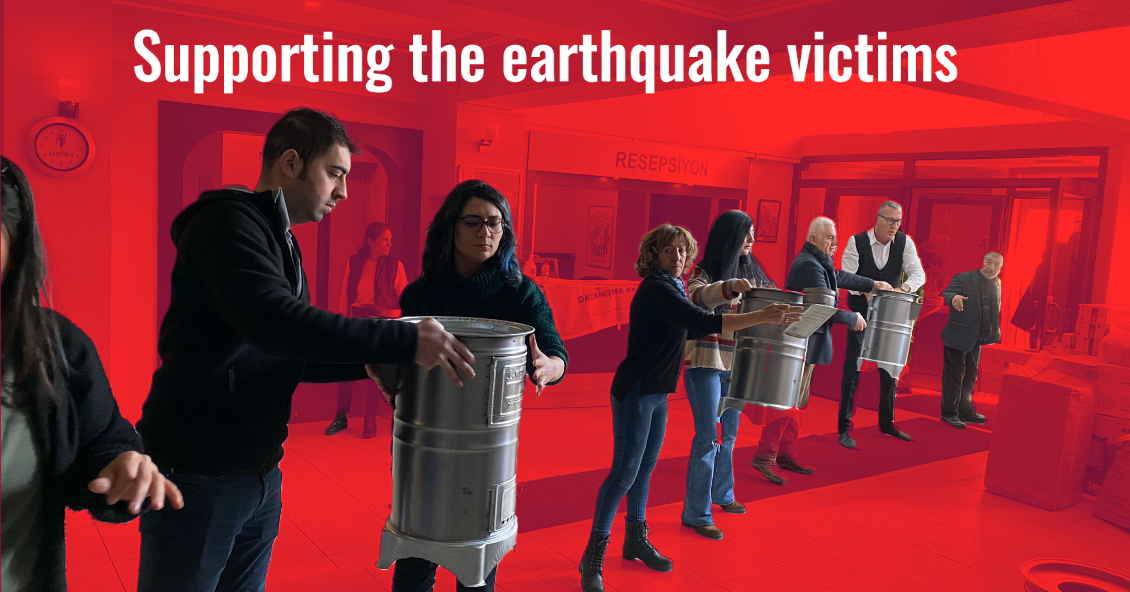 Solidarity with the victims of the earthquake in Türkiye and Syria