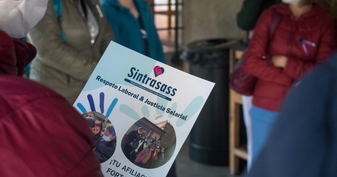 SINTRASASS wins 2022 Breaking Through Award for care organizing in Colombia