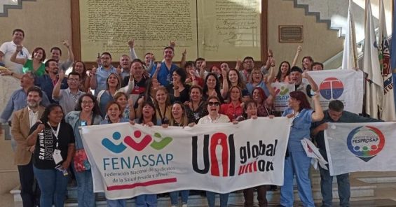 Seger i Chile när FENASSAP vinner "rätt till vila" för privata vårdanställda som arbetade under pandemin 