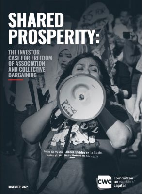 Shared Prosperity: The Investor Case for Freedom of Association and Collective Bargaining