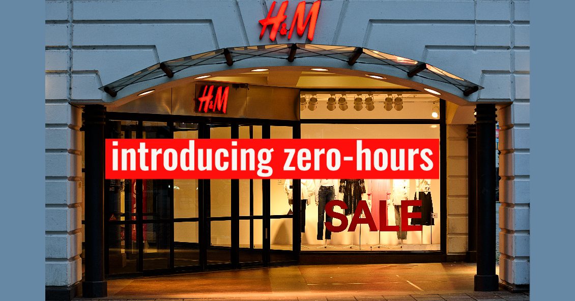 H&M attempts to introduce zero-hour contracts in Sweden