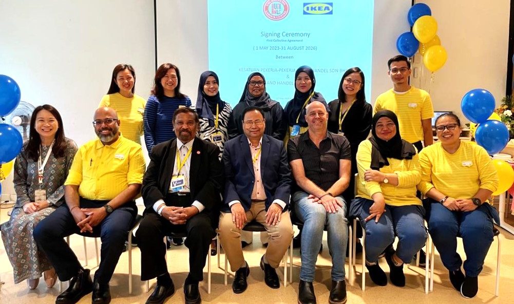 IKEA Malaysia Union signs first Collective Agreement with IKEA Malaysia