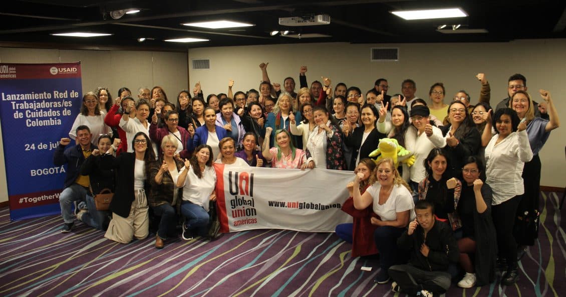 “Today we are no longer invisible” – UNI launches Care Workers’ Network in Colombia