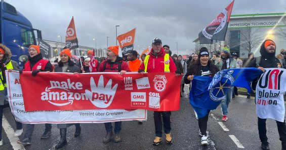 Amazon fait face à une percée syndicale historique au Royaume-Uni : le gouvernement donne son feu vert à la reconnaissance du syndicat GMB