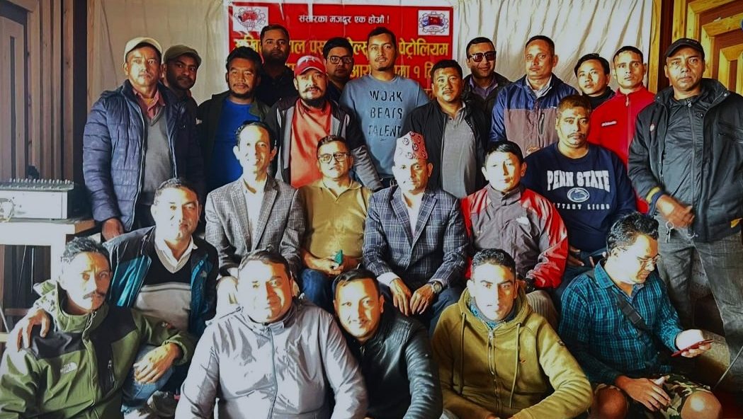 Orientierung über zeitgemäße Gewerkschaftsarbeit für die Gewerkschaft des Verkaufs- und Ladensektors in Nepal