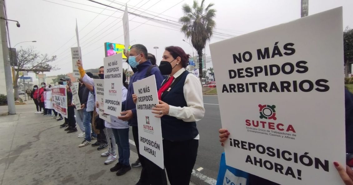 UNITE HERE stöder orättvist avskedade fackliga ledare i Peru