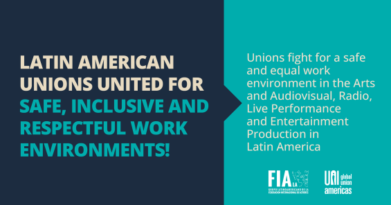 Promoting safe, inclusive and respectful workplaces in audiovisual and live performance across Latin America