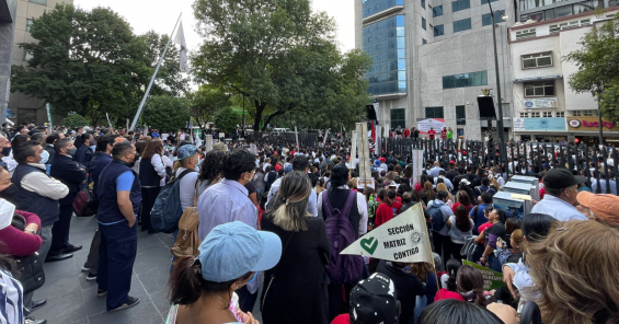 Telekomarbetare i Mexiko genomför en historisk strejk