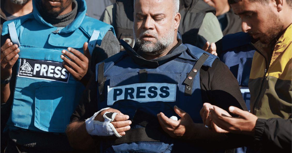 International Federation of Journalists: Reporters in Gaza face bombings, hunger