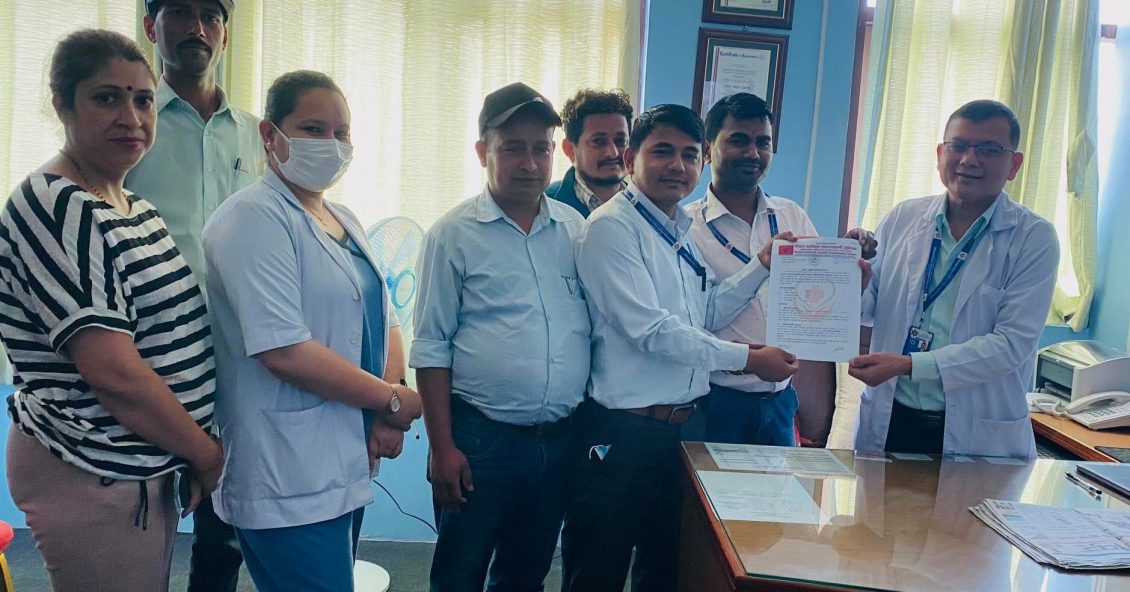 CBA vinner på Manmohan Memorial Medical College &amp; Teaching Hospital i Nepal