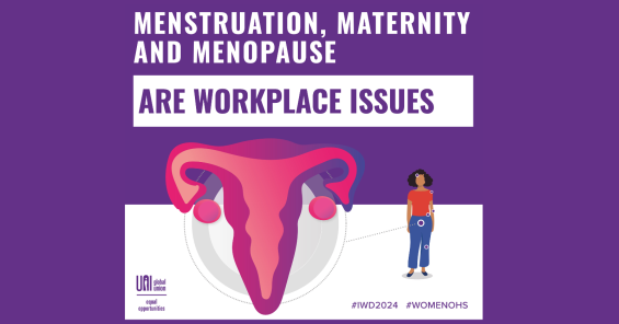 På #IWD2024 lanserar UNI Jämställdhet en kampanj om de "tre M:en": menstruation, moderskap och klimakteriet 