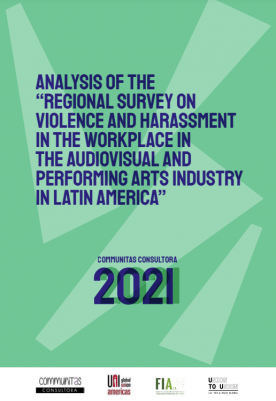 Våld och trakasserier på arbetsplatsen inom den audiovisuella sektorn och sektorn för liveframträdanden i Latinamerika  