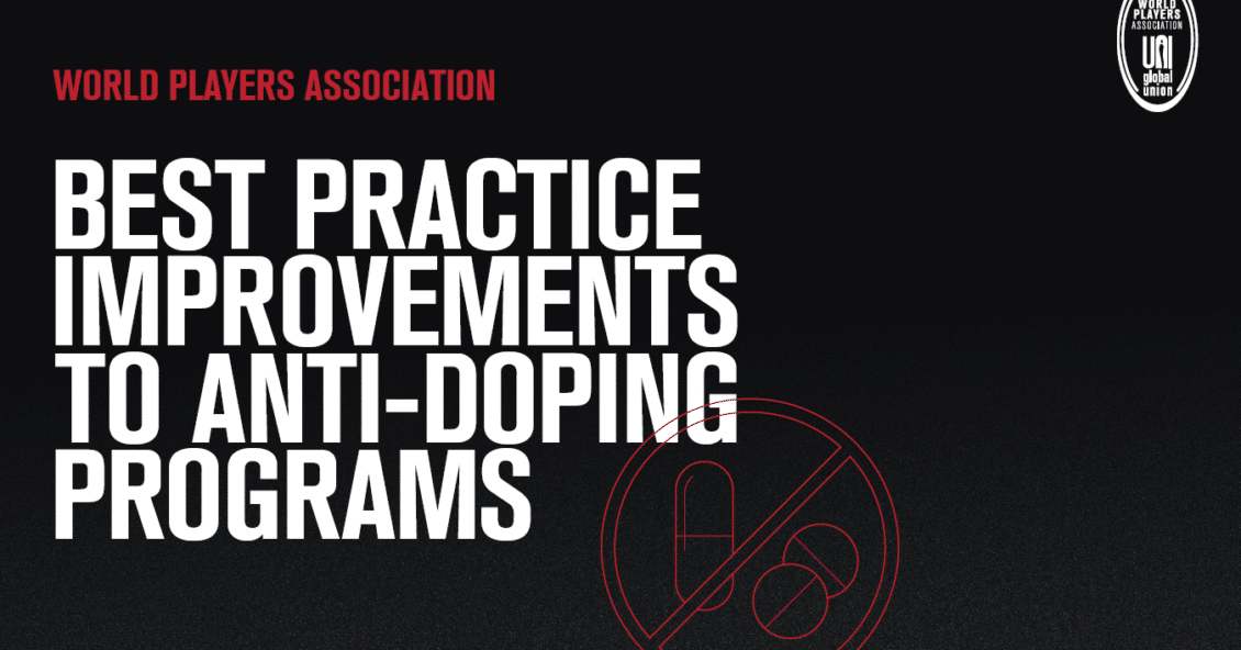 UNI World Players releases second edition of Best Practice Improvements to Anti-Doping Programs