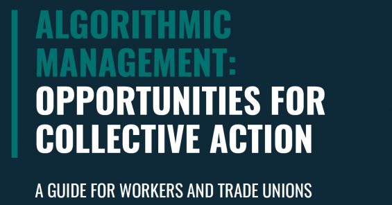 New report: Unions around the world answer algorithmic management’s problems