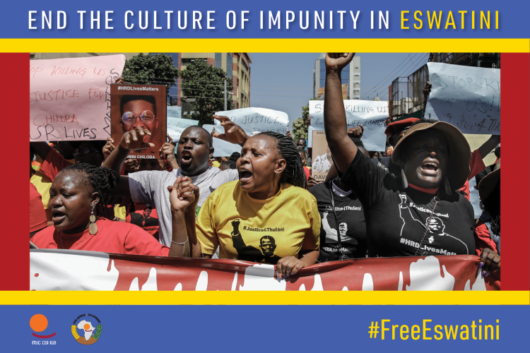 UNI joins call to end the culture of impunity in Eswatini