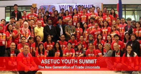 Fostering “The New Generation of Trade Unionists” at the First ASETUC Youth Summit, 11-12 August, Philippines