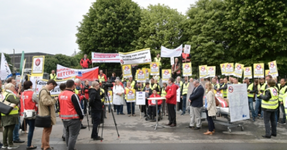 Solidarität mit den Beschäftigten in den österreichischen Sozialversicherungen und deren Gewerkschaften (GPA-djp und vida)