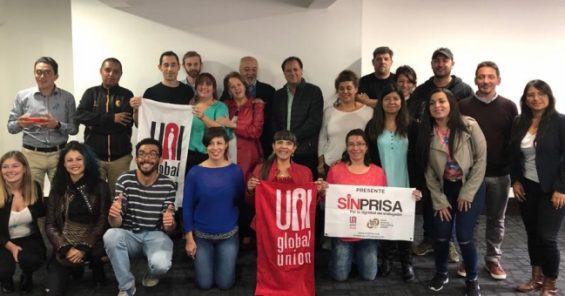 Strengthening audiovisual trade unions in Colombia