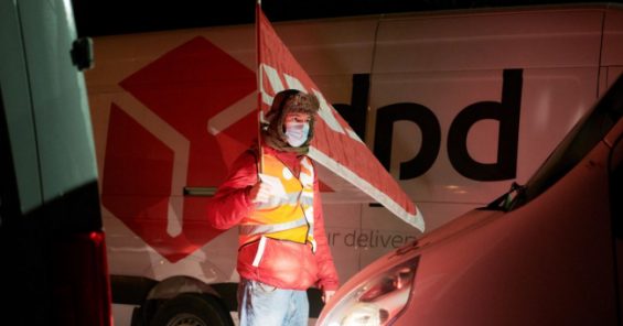 Post & Logistics workers unite in global action demanding DPD respect union rights