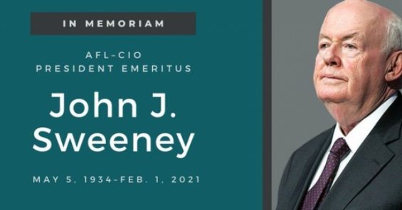 UNI honours John Sweeney’s legacy