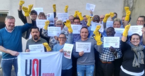 Solidarity with STAD and Portuguese cleaners on strike