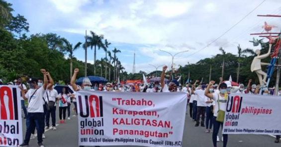 UNI Supports Global Day of Action Against Attacks on Workers’ Rights in the Philippines