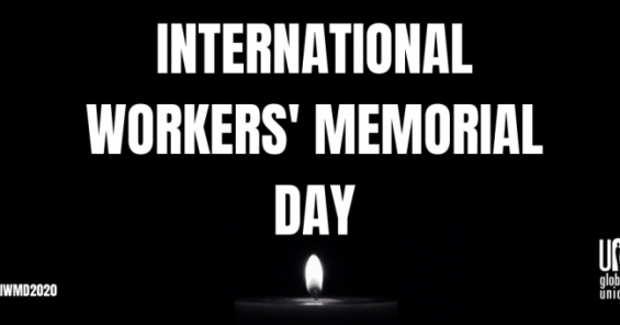 Workers’ Memorial Day Message from UNI GS Christy Hoffman