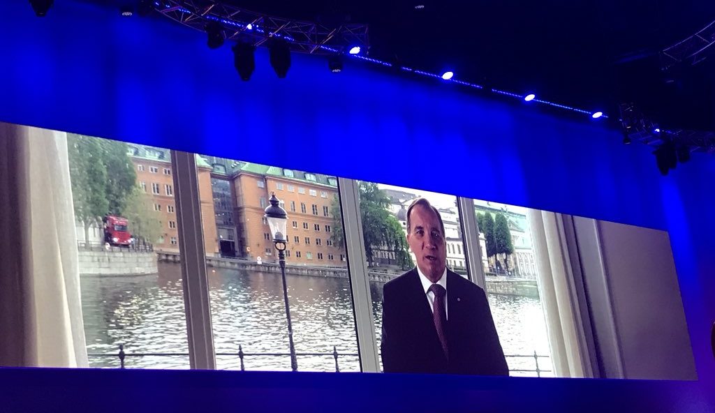 Swedish Prime Minister’s message to UNI Congress: You’ll never walk alone
