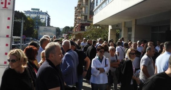 UNI se solidariza con los trabajadores de Crnogorski Telekom en Montenegro exigiendo un nuevo convenio colectivo