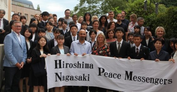 Japanese students bring message of peace, nuclear disarmament, and hope to UNI