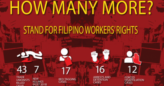 Global union movement stands with the Philippines on Human Rights Day
