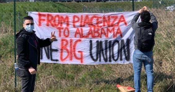 Amazon Strikers in Italy: “From Piacenza to Alabama—One Big Union”