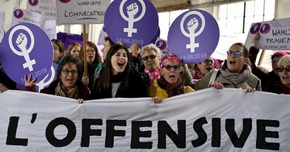 UNI out in force for Women’s Strike in Switzerland