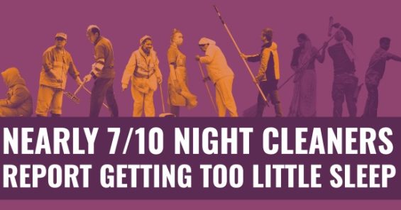 Global survey on night shifts unveils detrimental effects on cleaners