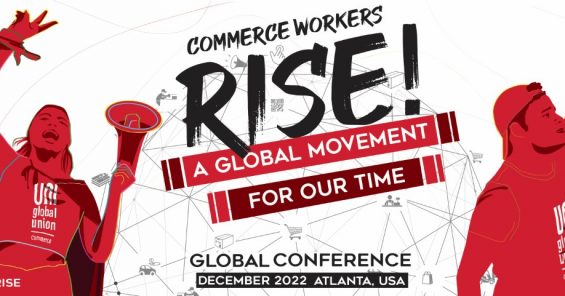 Commerce workers rise! UNI Commerce hold world conference in Atlanta