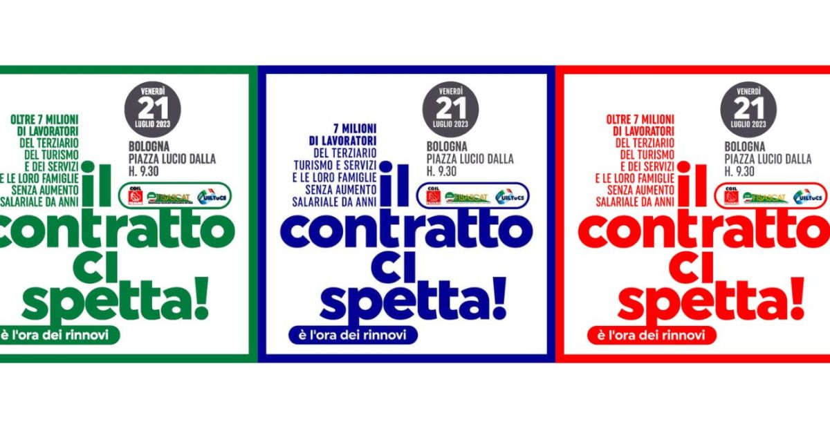 UNI è solidale con milioni di lavoratori che protestano in Italia