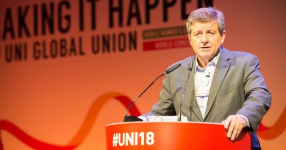 Guy Ryder urges trade unions to mobilise to shape the future world of work