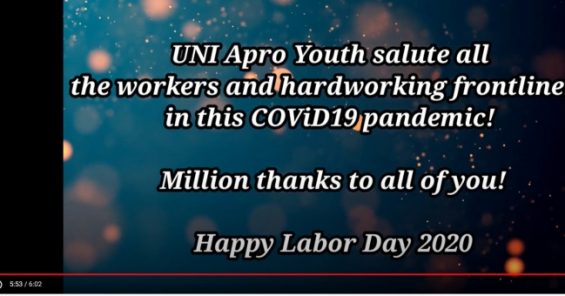 May Day video messages from UNI Apro Youth, Women, and Affiliates