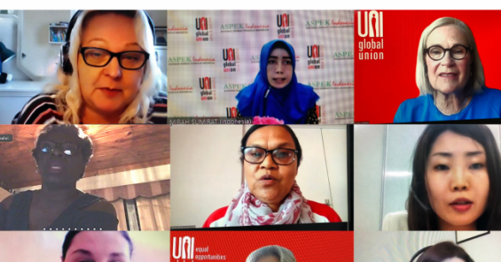 From all corners of the world, UNI Women voices rise up to fight the impact of the pandemic