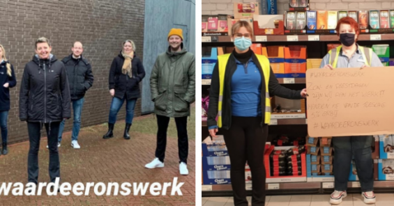 UNI insta a la solidaridad mundial con los trabajadores de los supermercados de los Países Bajos