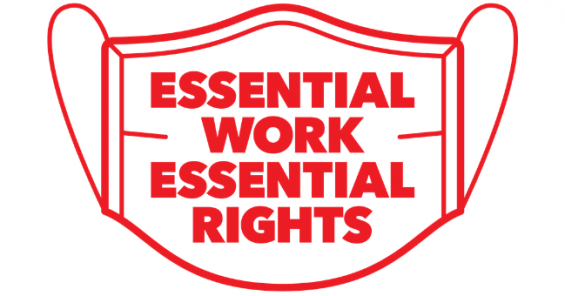 Unions kick off global push for essential workers on the World Day for Decent Work